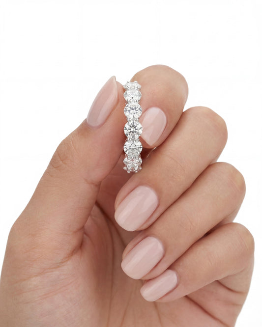 Astra Round Eternity Ring