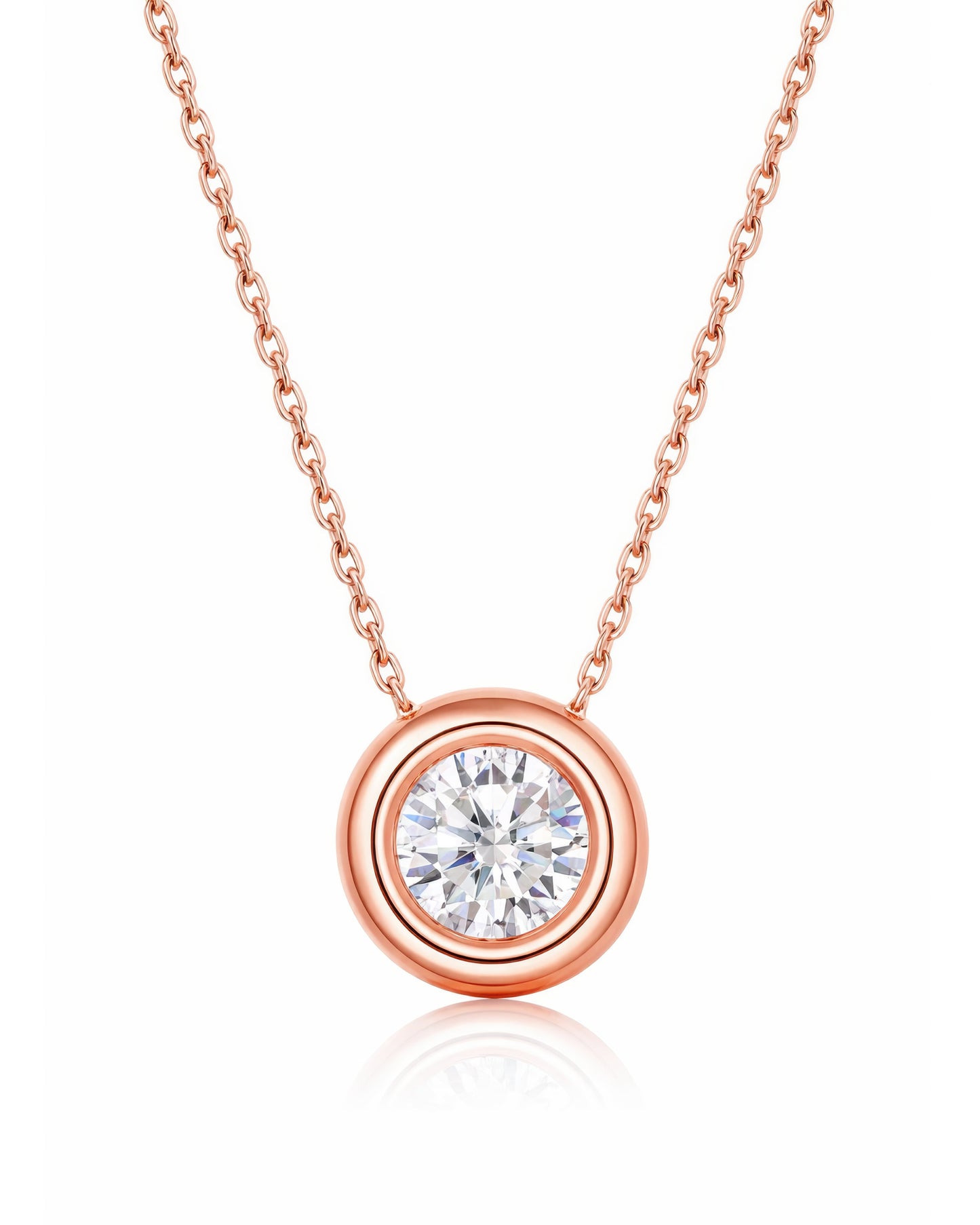 Bubble Prime Solitaire Necklace