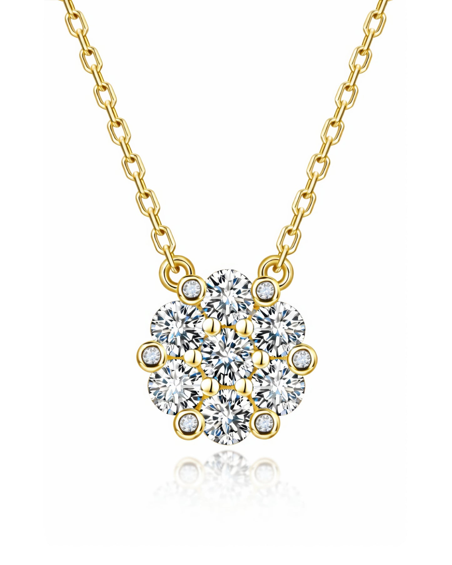 Bloom Cluster Necklace