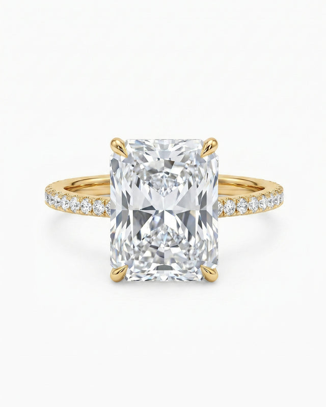 Pavé Lumina Radiant Ring