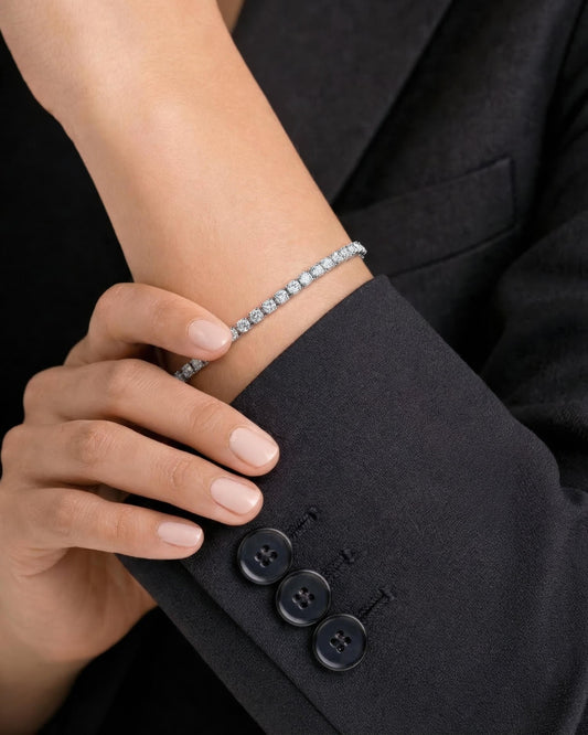 Pulsera de tenis clásica