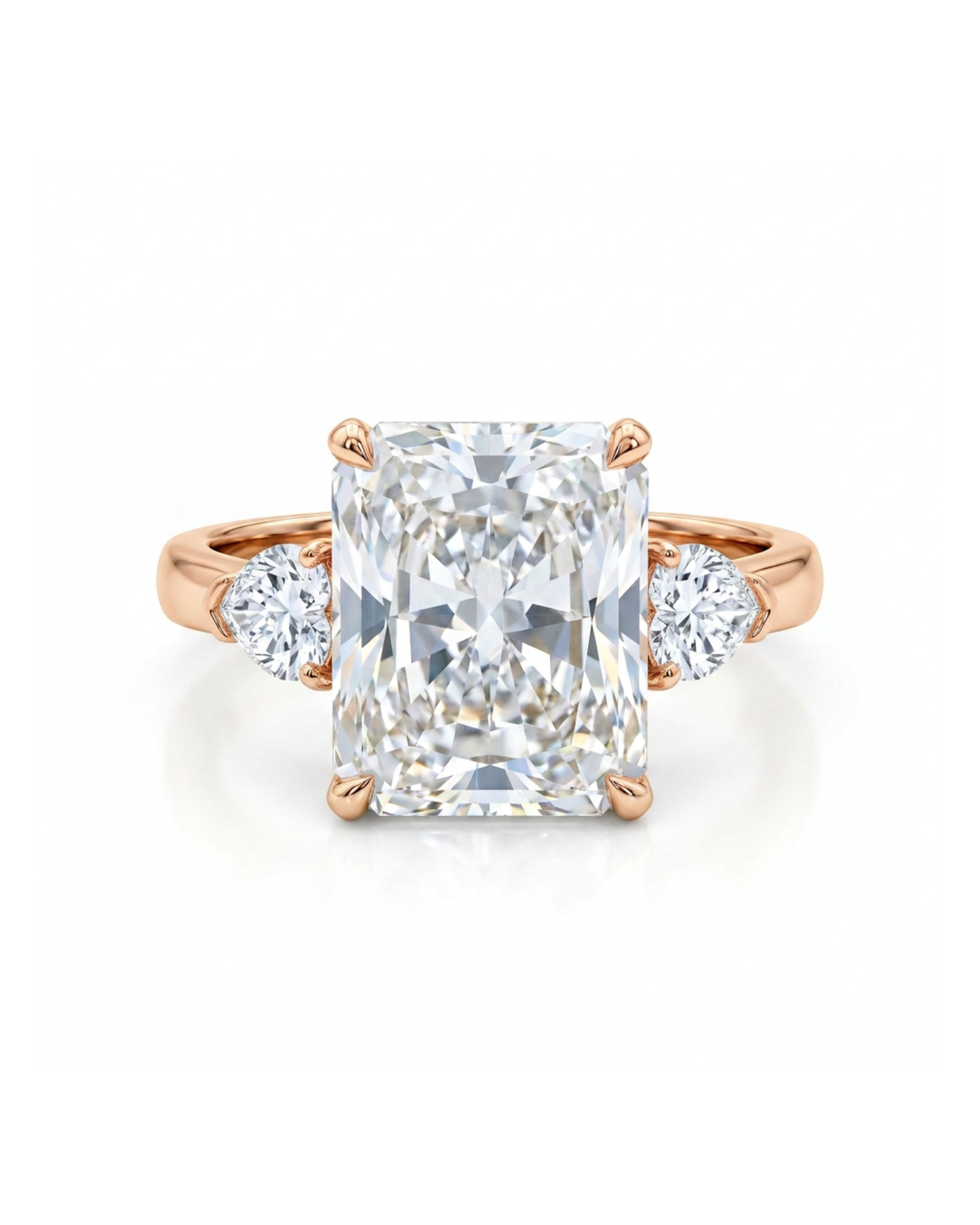 Amour Radiant Three-Stone Ring