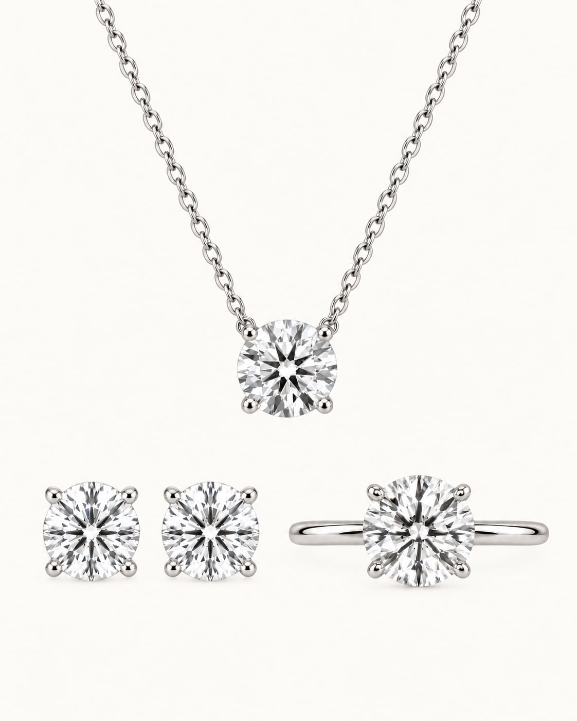 Lumina Round Jewelry Gift Set