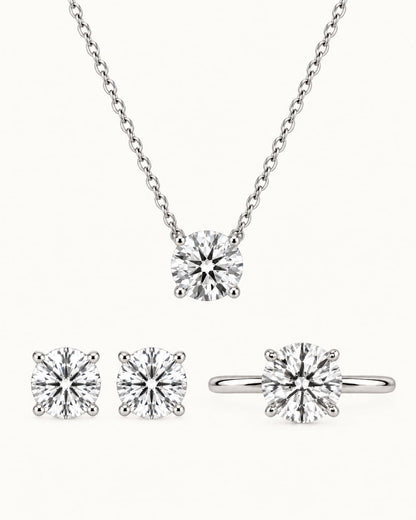 Lumina Round Jewelry Gift Set
