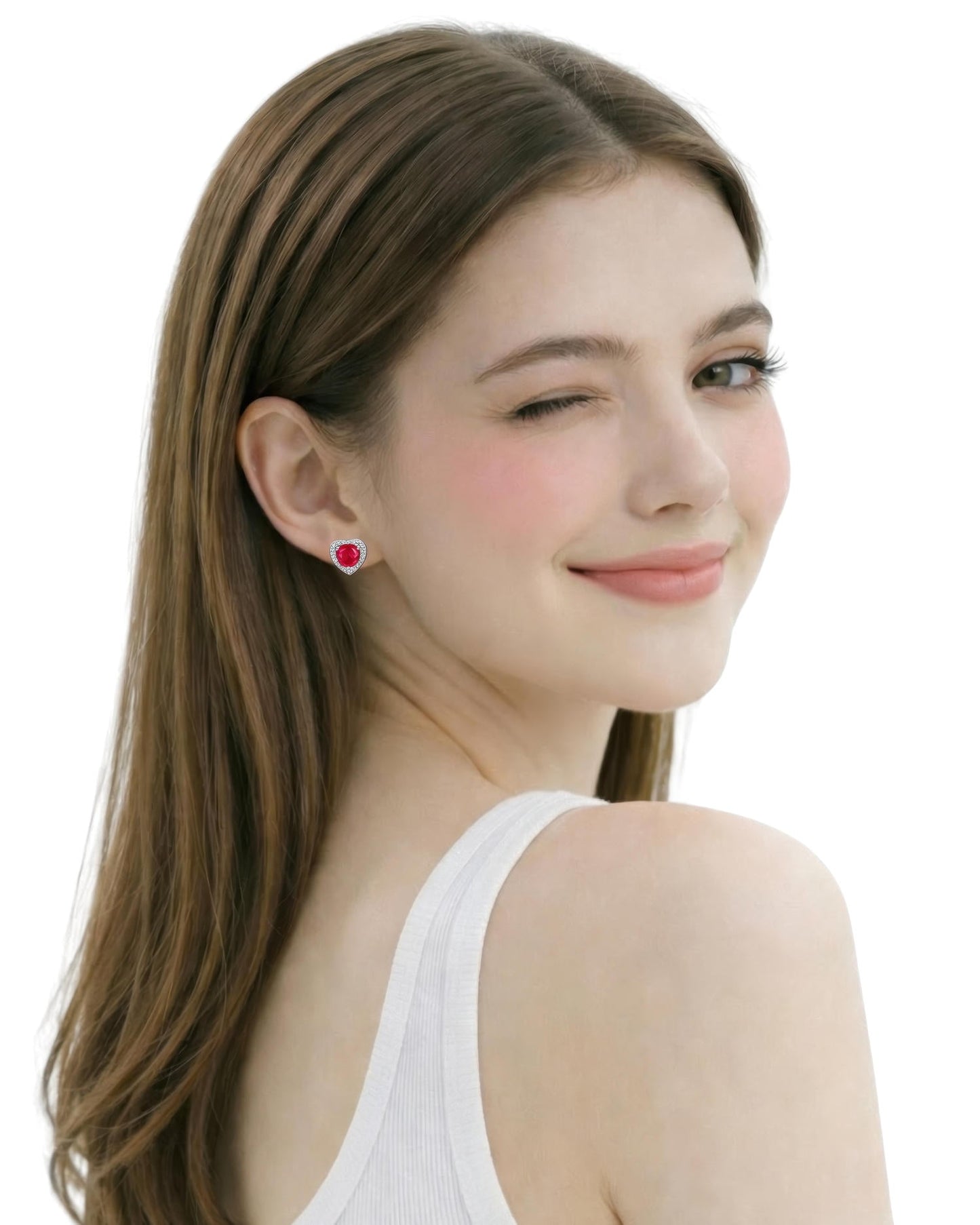 Coeur Royale Stud Earrings