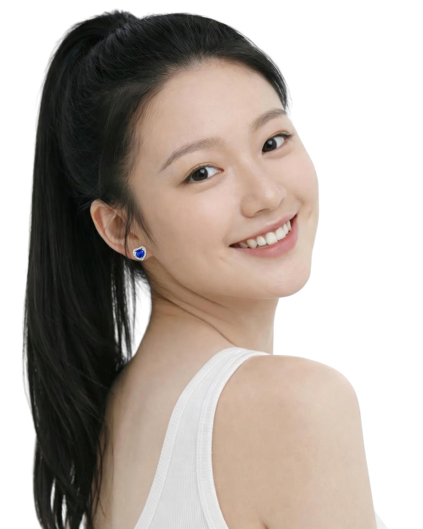 Coeur Royale Stud Earrings