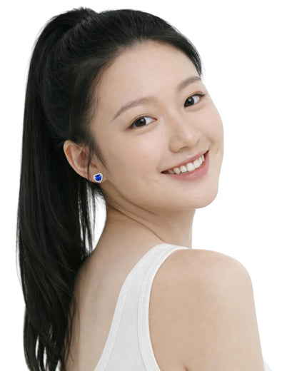 Coeur Royale Stud Earrings