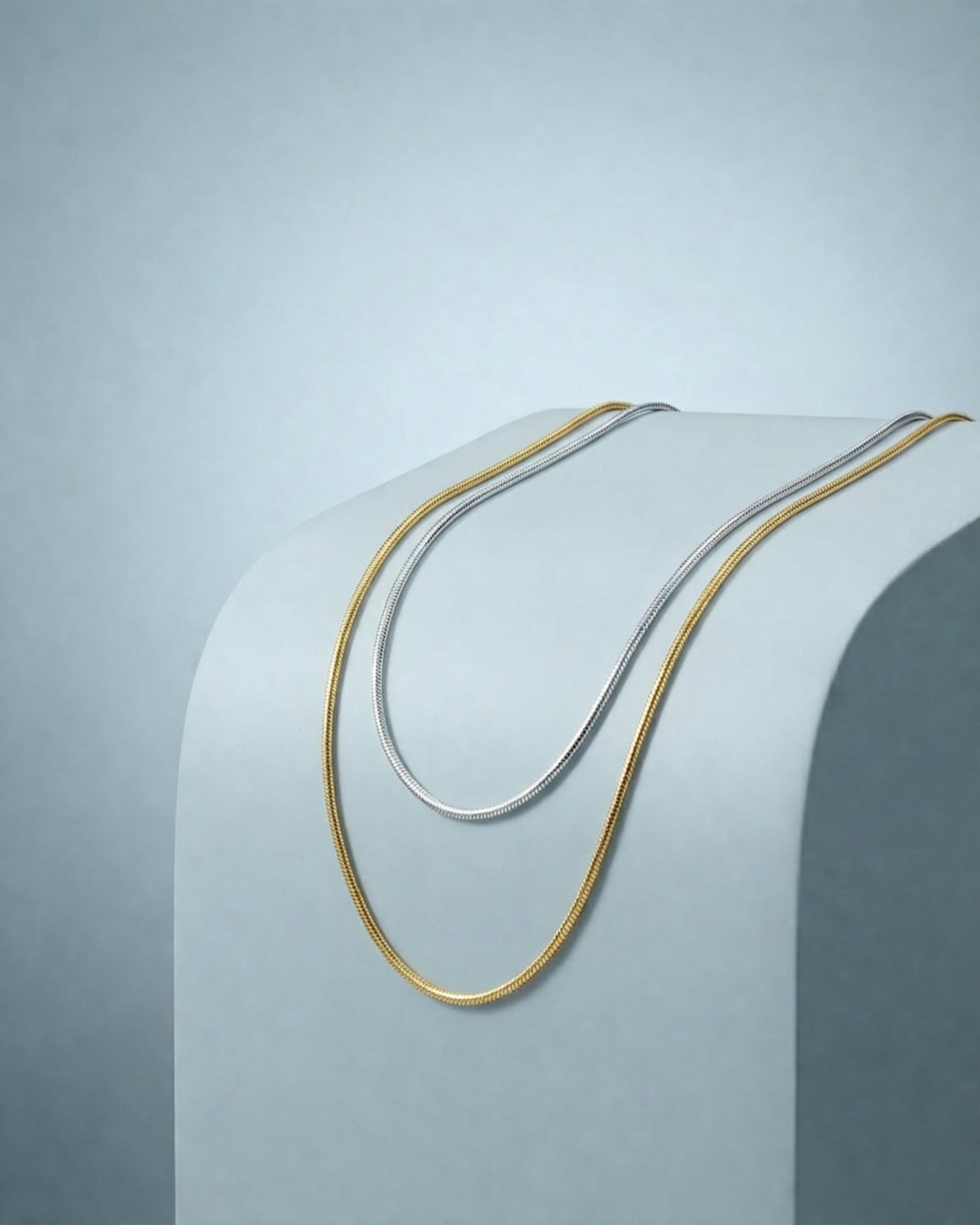 Serpentine Chain Necklace