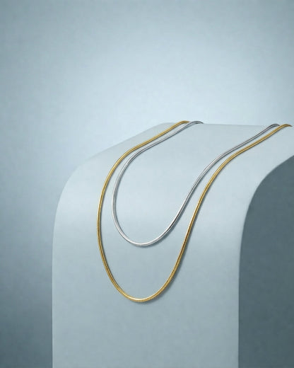 Serpentine Chain Necklace