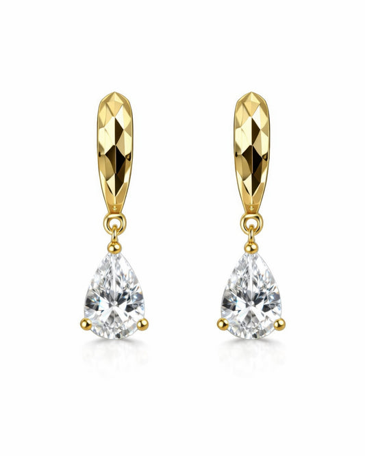 Pendientes de aro Elara Drop Huggie