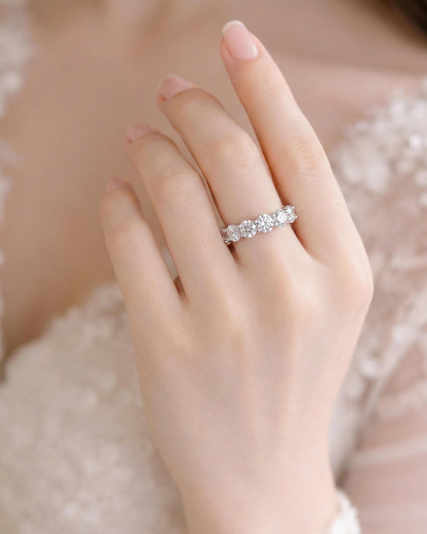 Astra Round Eternity Ring