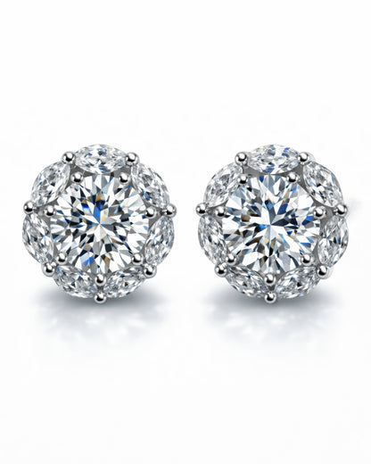 Petal Bloom Stud Earrings