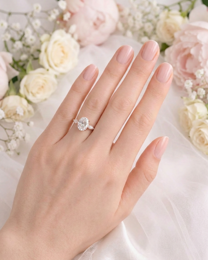 Lumière Trio 3-Stone Oval Ring 3.5ct