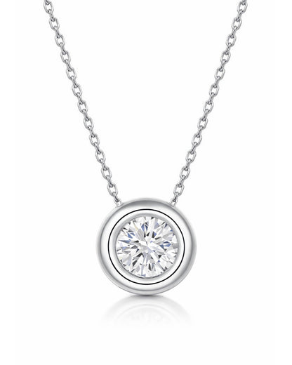 Bubble Prime Solitaire Necklace