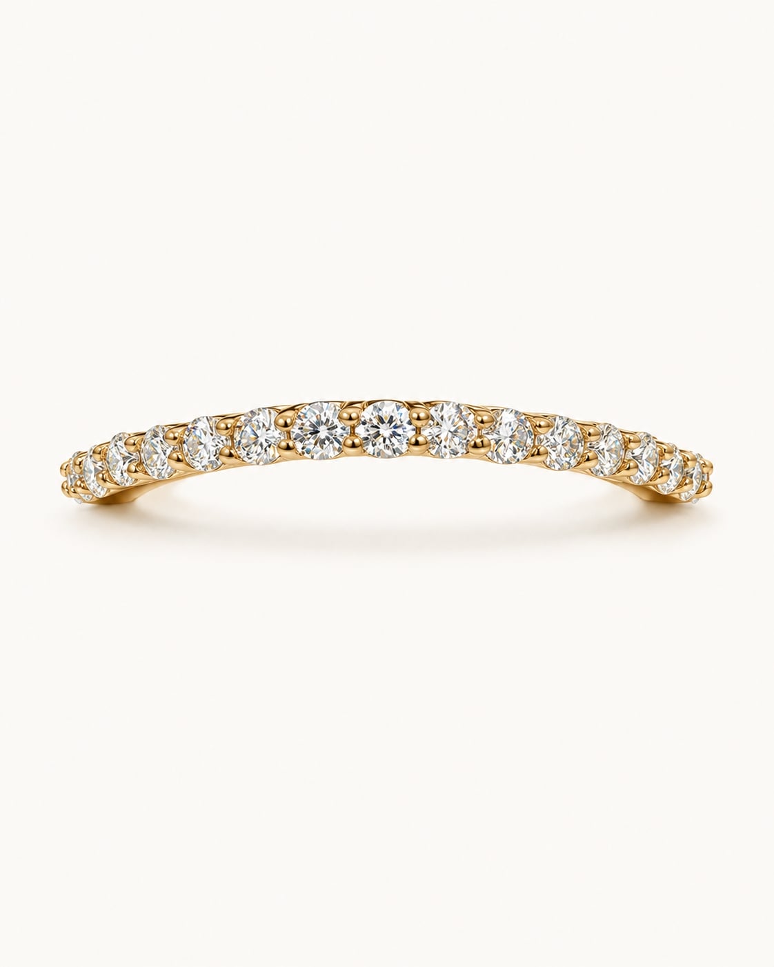 Lune Gentle Curve Band Ring