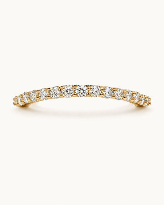 Lune Gentle Curve Band Ring