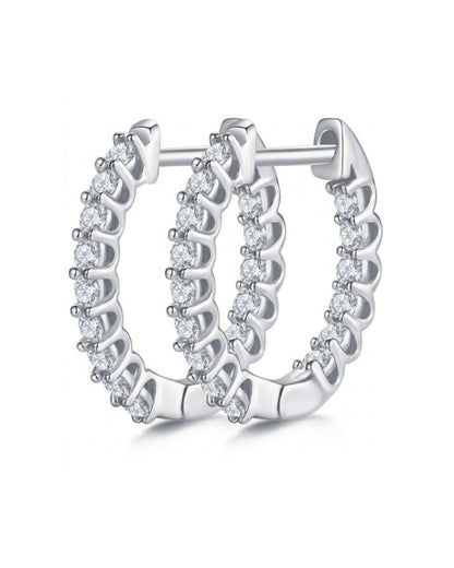 Virelle Double Spark Small Hoops Earring