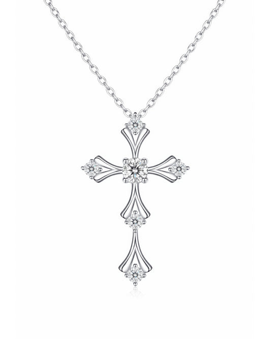 Cruz Eterna· Collar de Cresta Radiante