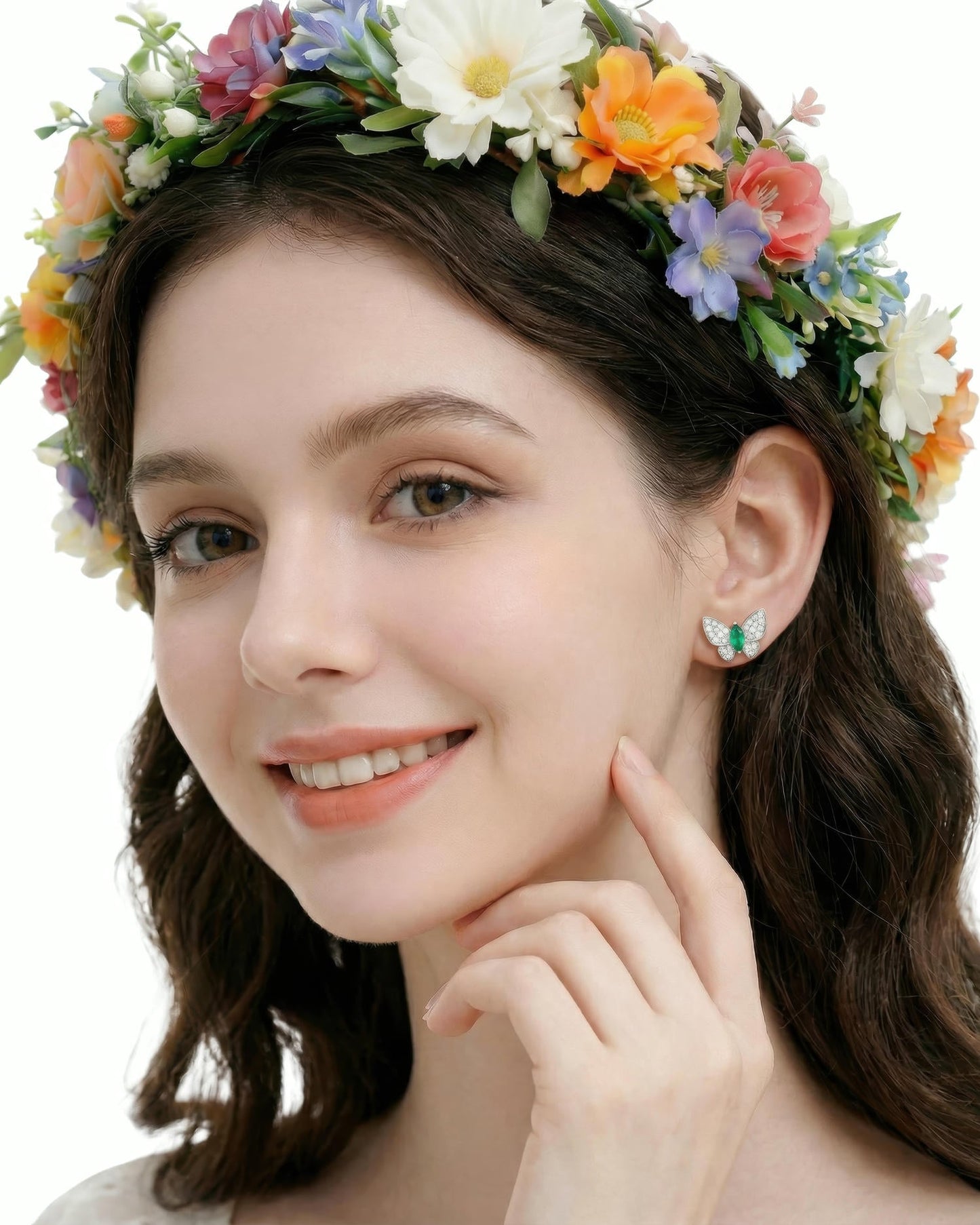 Seraphine Butterfly Stud Earrings