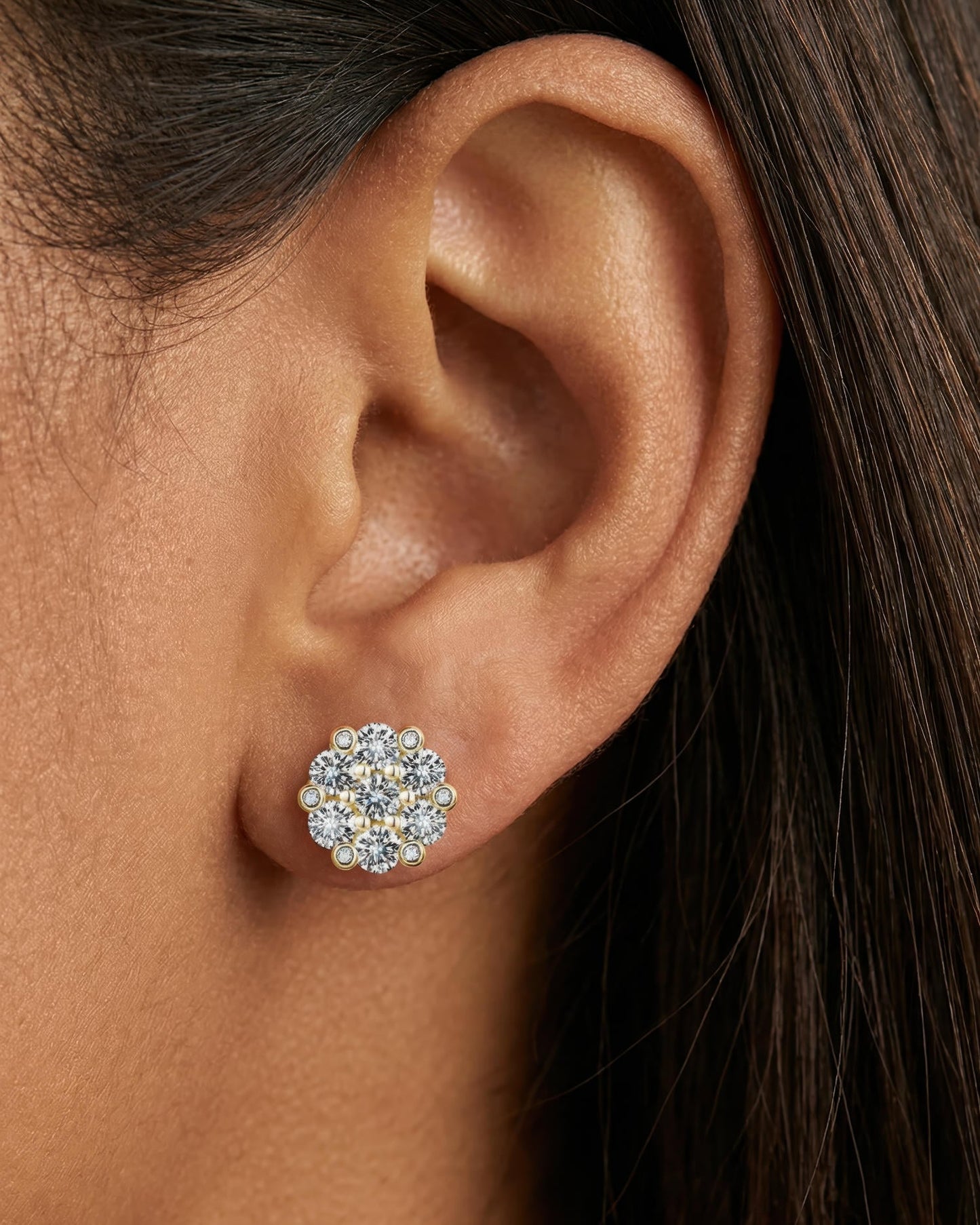 Bloom Cluster Earrings