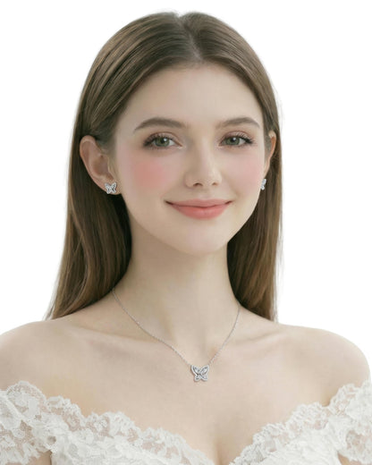 Aria Butterfly Jewelry Set
