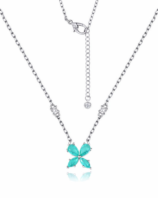 Collar Trébol Azur