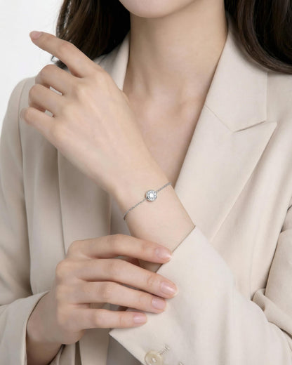 Bubble Prime Solitaire Bracelet