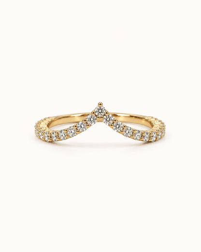 Lune Contoured Band Ring