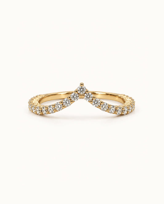 Lune Contoured Band Ring