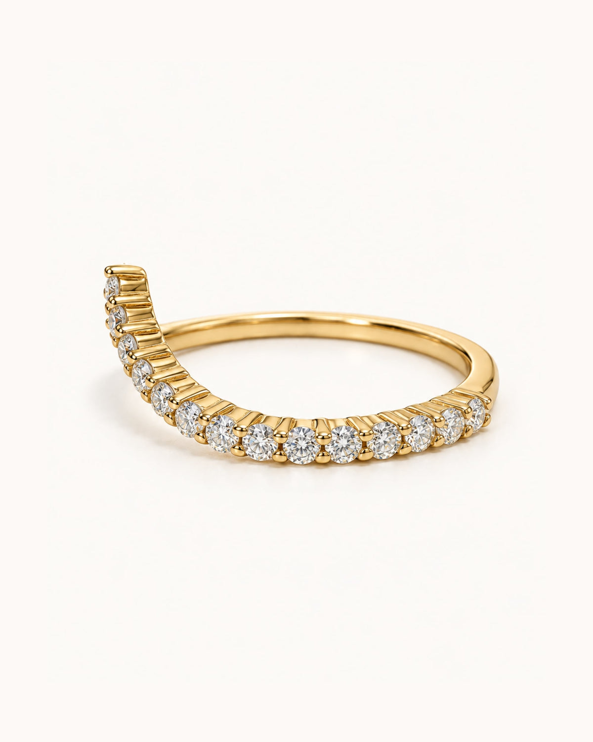 Lune Contoured Band Ring