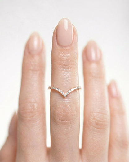Lune Contoured Band Ring