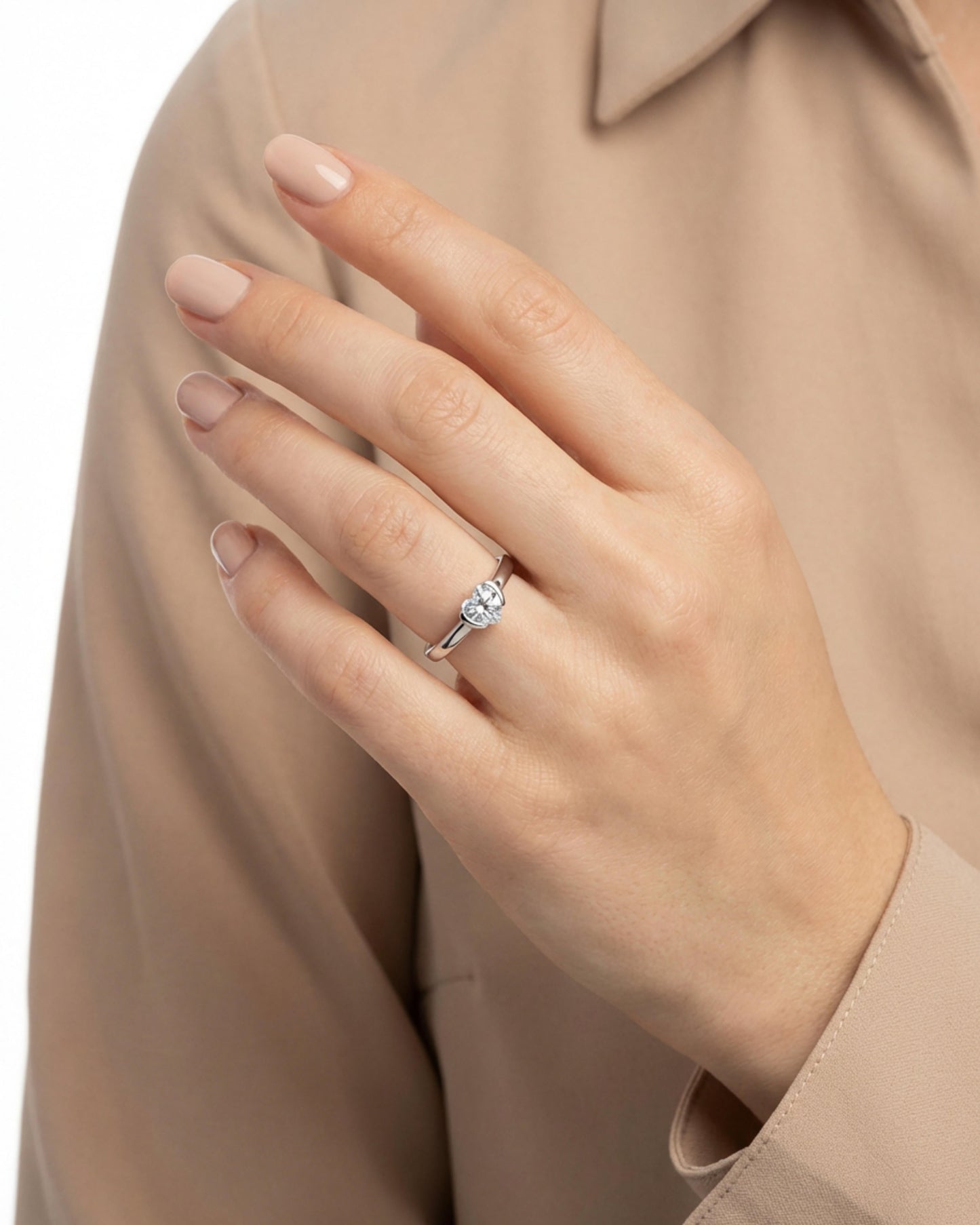 Celeste Heart Ring