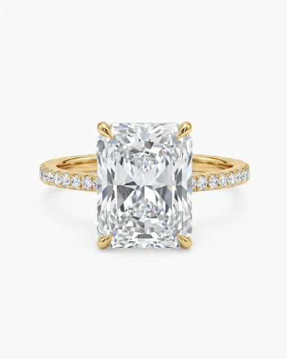 Pavé Lumina Radiant Ring