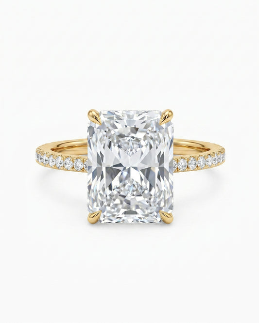Pavé Lumina Radiant Ring