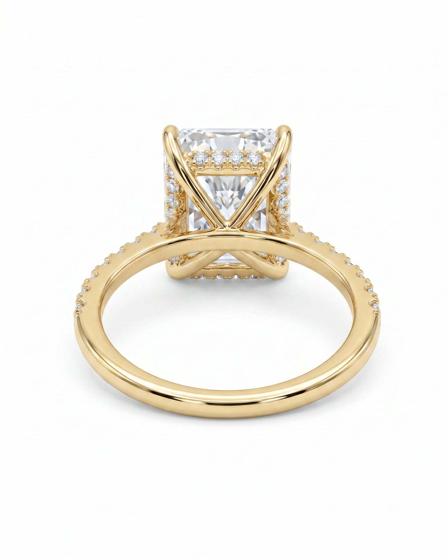 Pavé Lumina Radiant Ring
