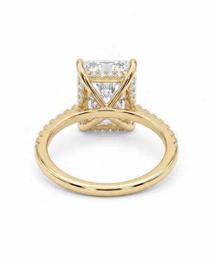 Pavé Lumina Radiant Ring