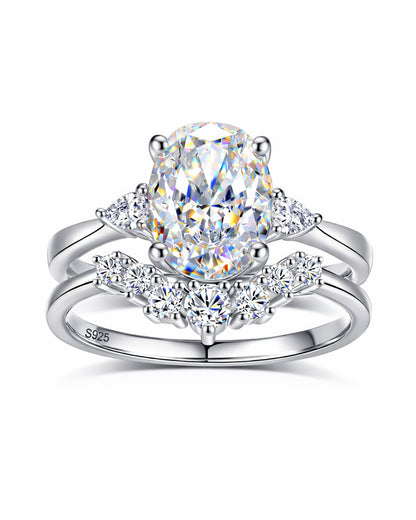 Seraphine Rise Bridal Ring Set