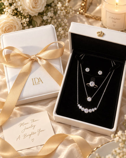 Lumina Round Jewelry Gift Set