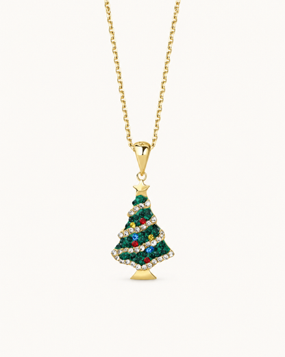 Christmas Tree Necklace
