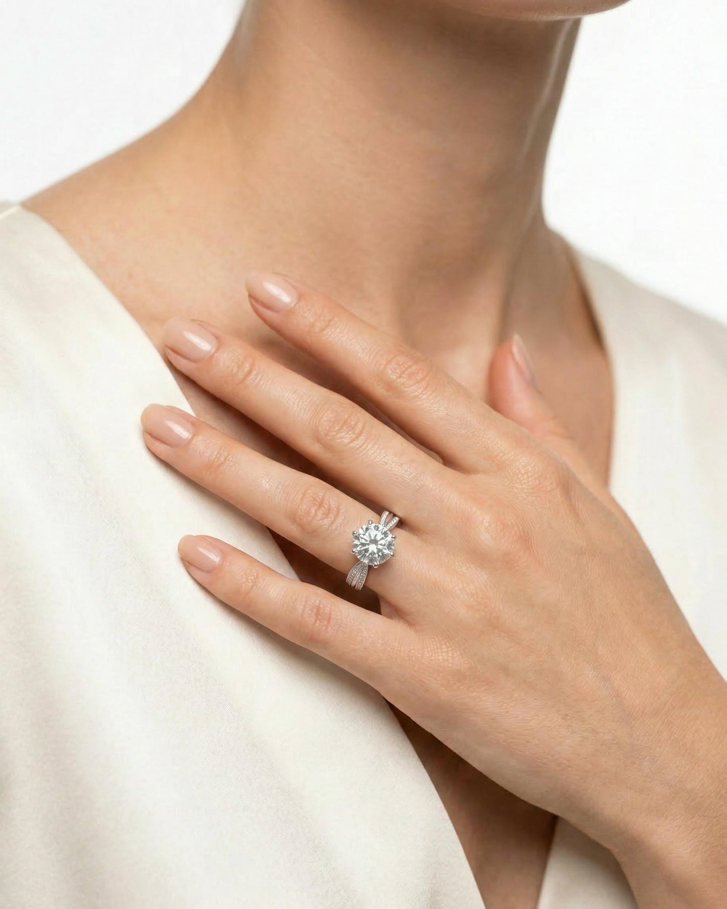 Cascade Pavé Ring