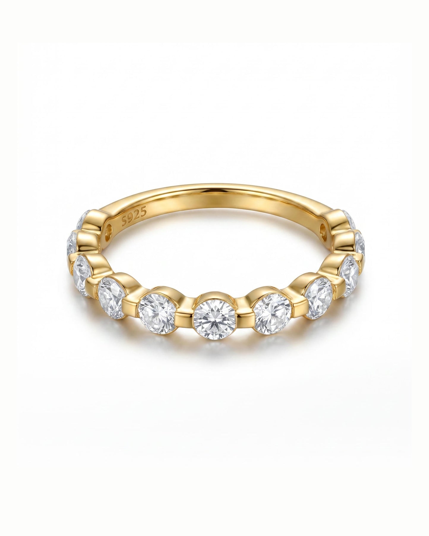 Lune Classic Partial Eternity Band Ring