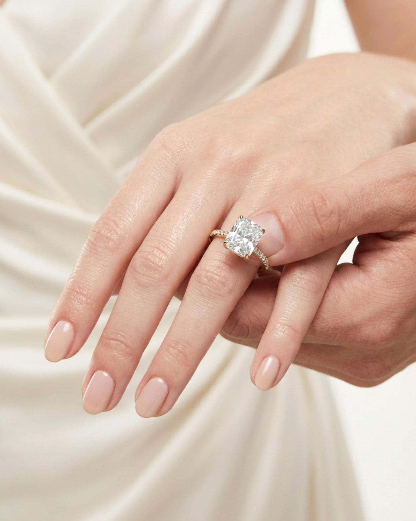 Pavé Lumina Radiant Ring