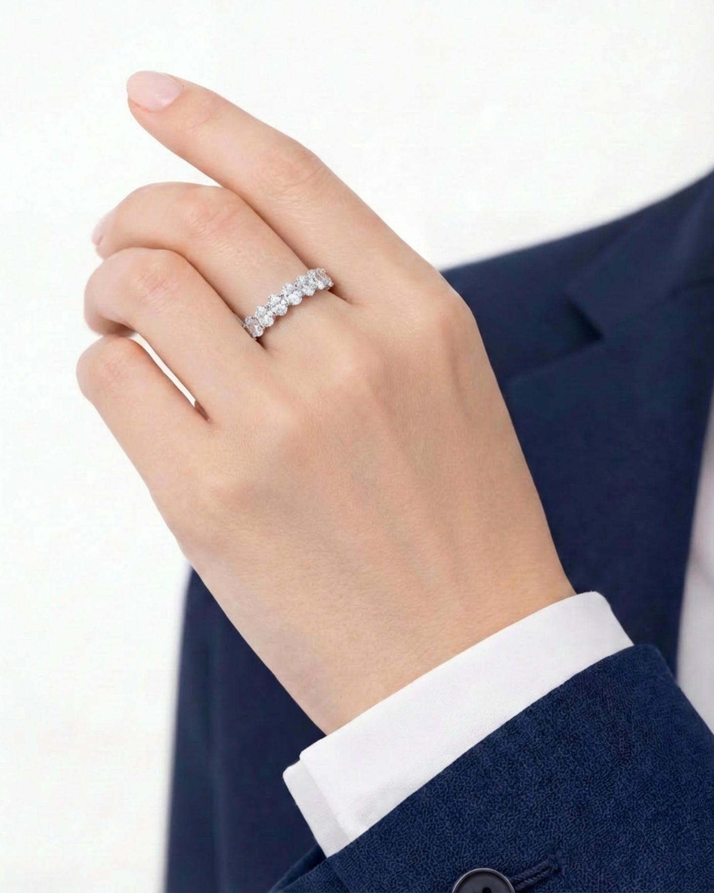 Astra Oval Eternity Ring