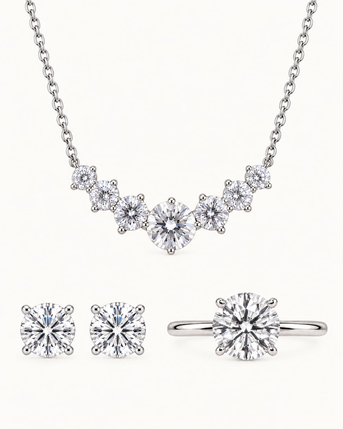Lumina Round Jewelry Gift Set