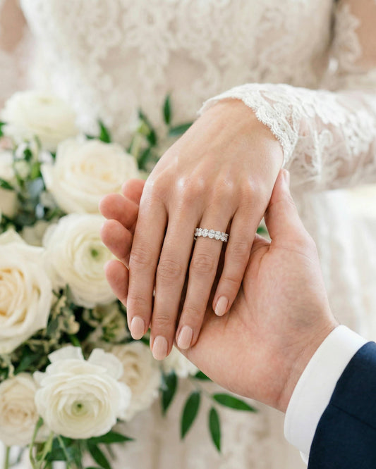 Astra Oval Eternity Ring
