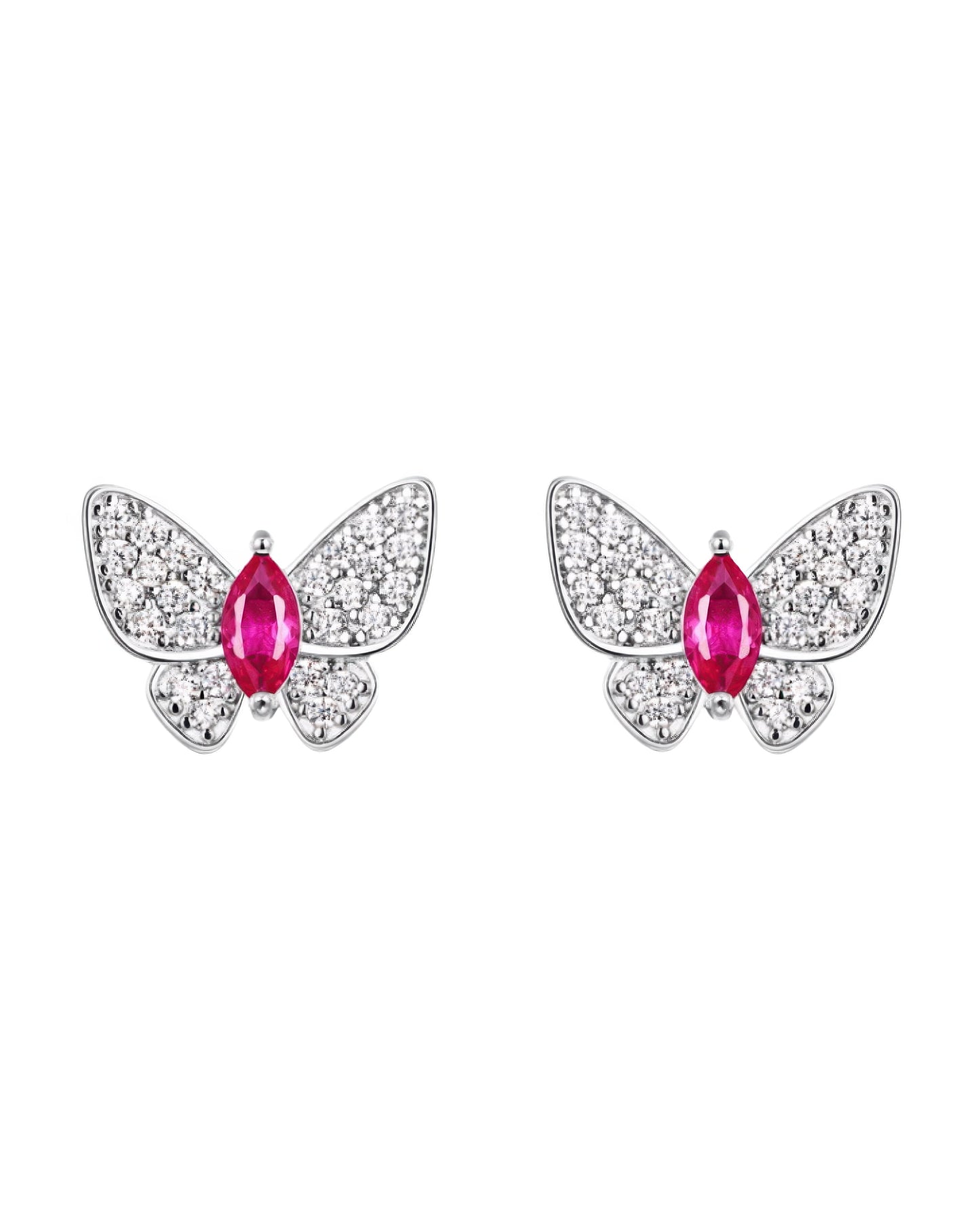Seraphine Butterfly Stud Earrings