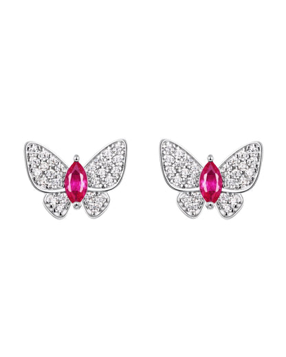 Seraphine Butterfly Stud Earrings