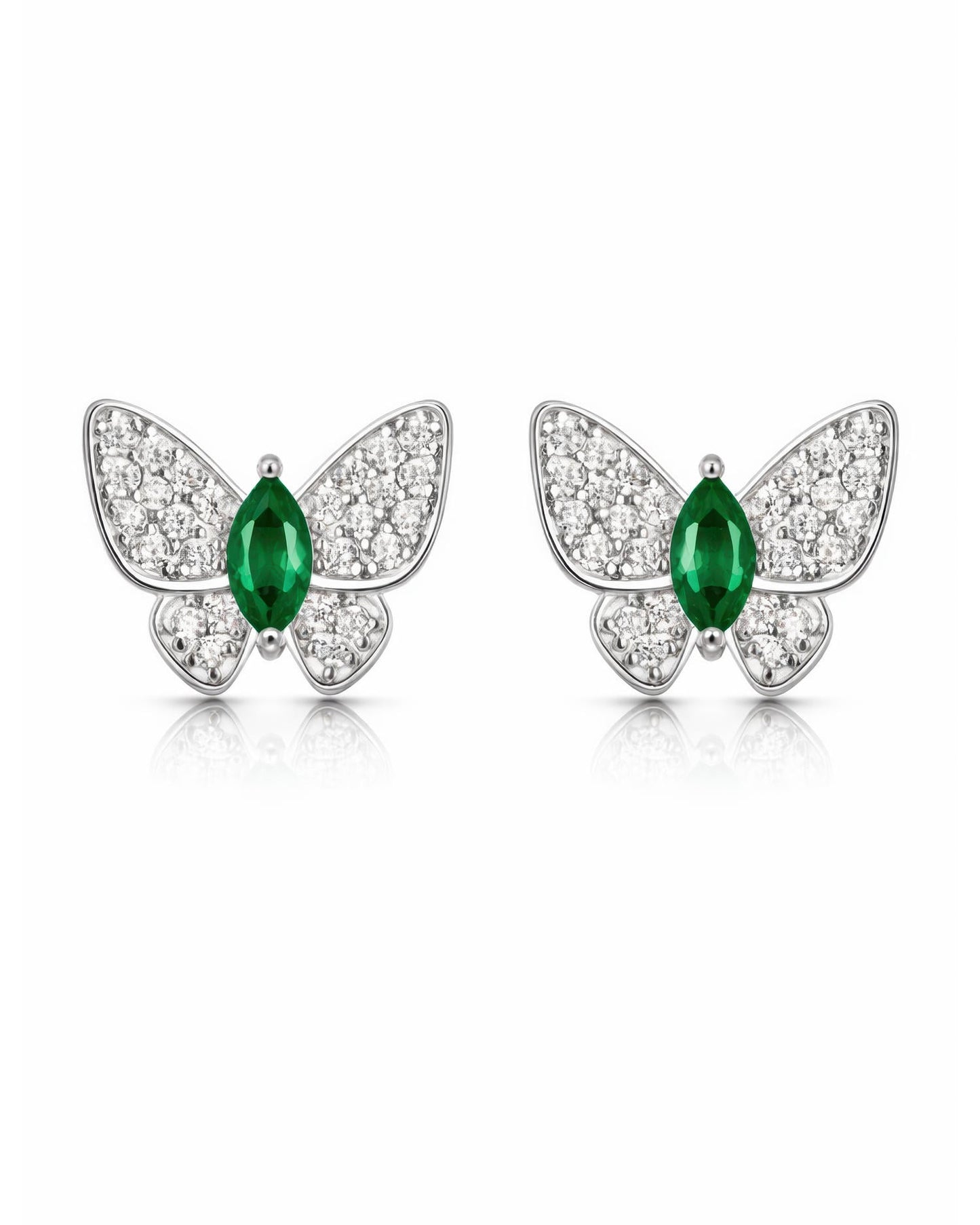 Seraphine Butterfly Stud Earrings