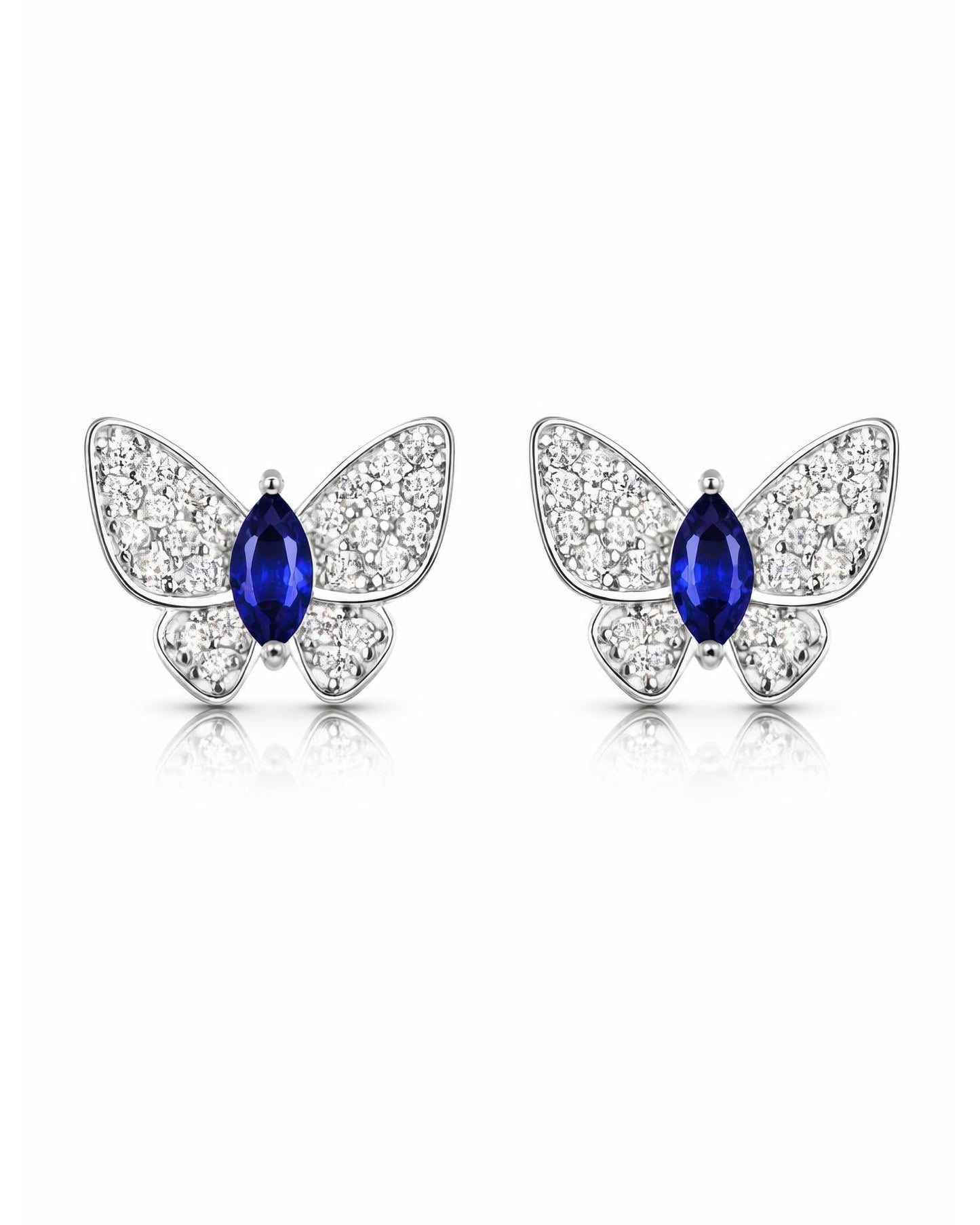 Seraphine Butterfly Stud Earrings