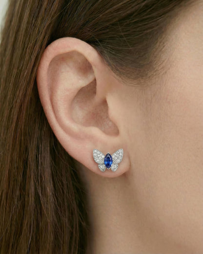 Seraphine Butterfly Stud Earrings